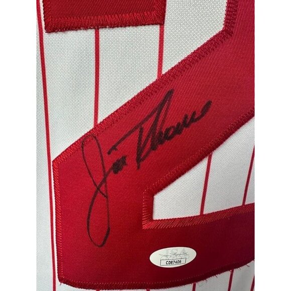 Jim Thome signed autographed Philadelphia Phillies Majestic Size M Jersey JSA - Picture 2 of 6